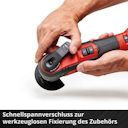 Vorschaubild Einhell Akku-Multifunktionswerkzeug TP-MG 18 Li BL - Solo 4465190
