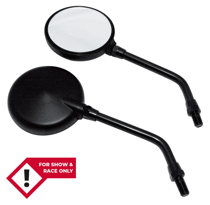 HIGHSIDER smart Lenkerspiegel Mini Schwarz (Paar)
