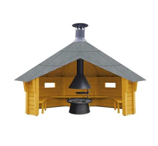 Wolff Finnhaus Wetterschutzhütte / Grillhütte Wanja 3327 45