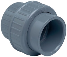 PVC-Verschraubung/Kupplung Klebeverbindung nØ 63 mm K - K