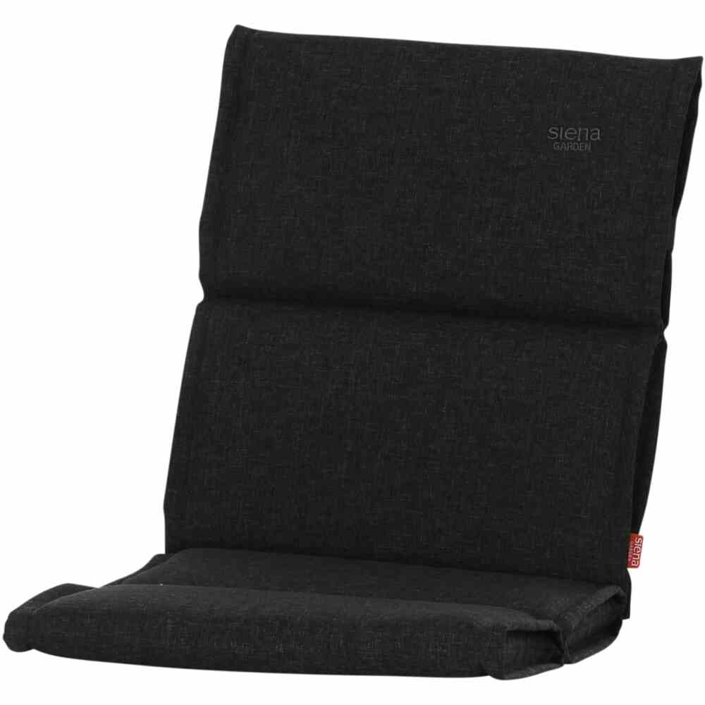 Siena Garden Dining Sesselauflage STELLA 96 cm, Olefin (100% Polypropylen) Anthrazit - Abverkauf