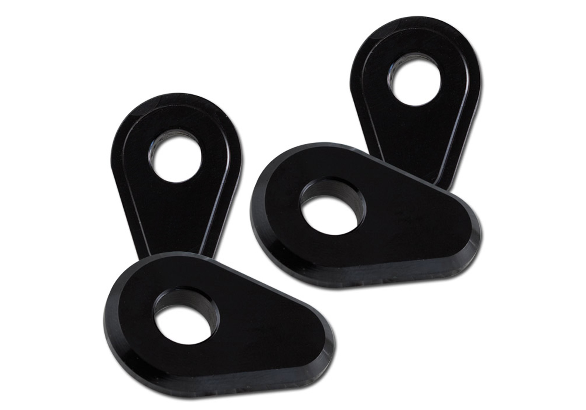 PROTECH Universal Indy Spacer für diverse Yamaha Modelle Spiegel & Blinker Schwarz  für YAMAHA MT-07,  MT-07 Automatik (...