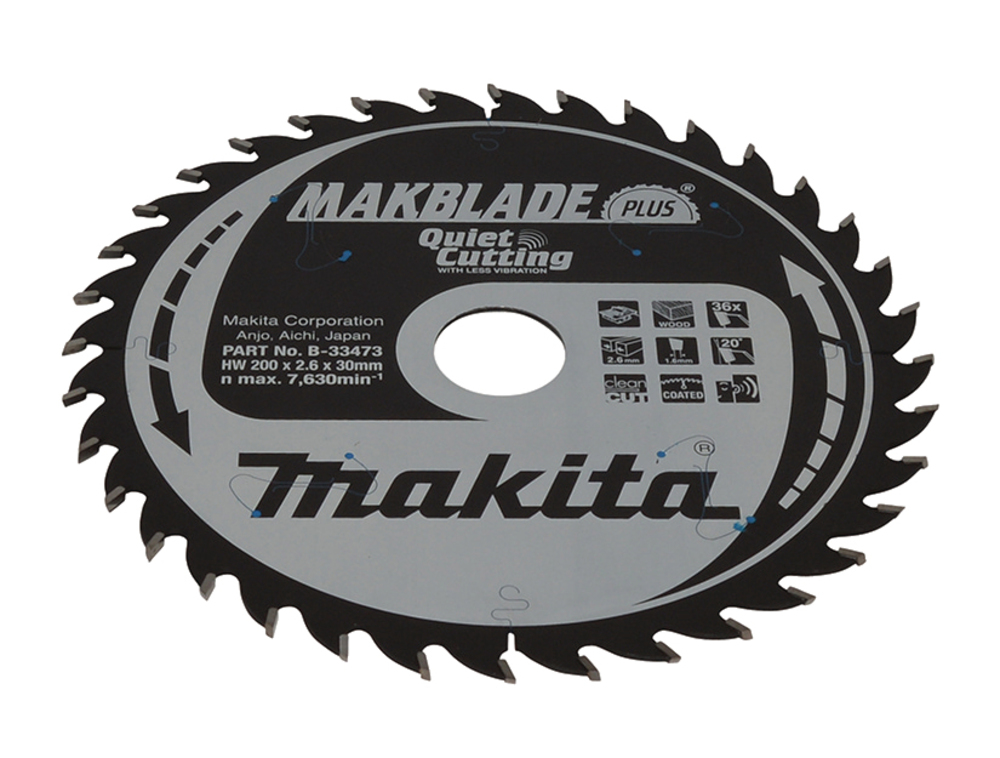 Makita MAKBLADE+ Sägeb. 200x30x36Z B-33473
