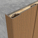 Vorschaubild NewTechWood WPC Winkel 55 x 55 x 2900 mm