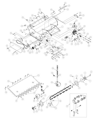 Husqvarna Zubehör für Aufsitzmäher 596289201 Schlegelmäher (Rider 400er Serie)