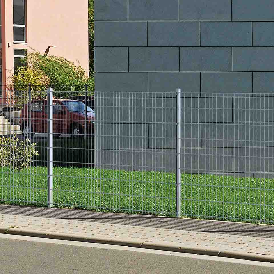 Alberts® Doppelstabmatte 6/5/6-feuerverzinkt-800 mm