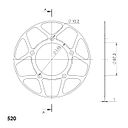 Vorschaubild Supersprox Edge Disk 520 46Z (Rot)