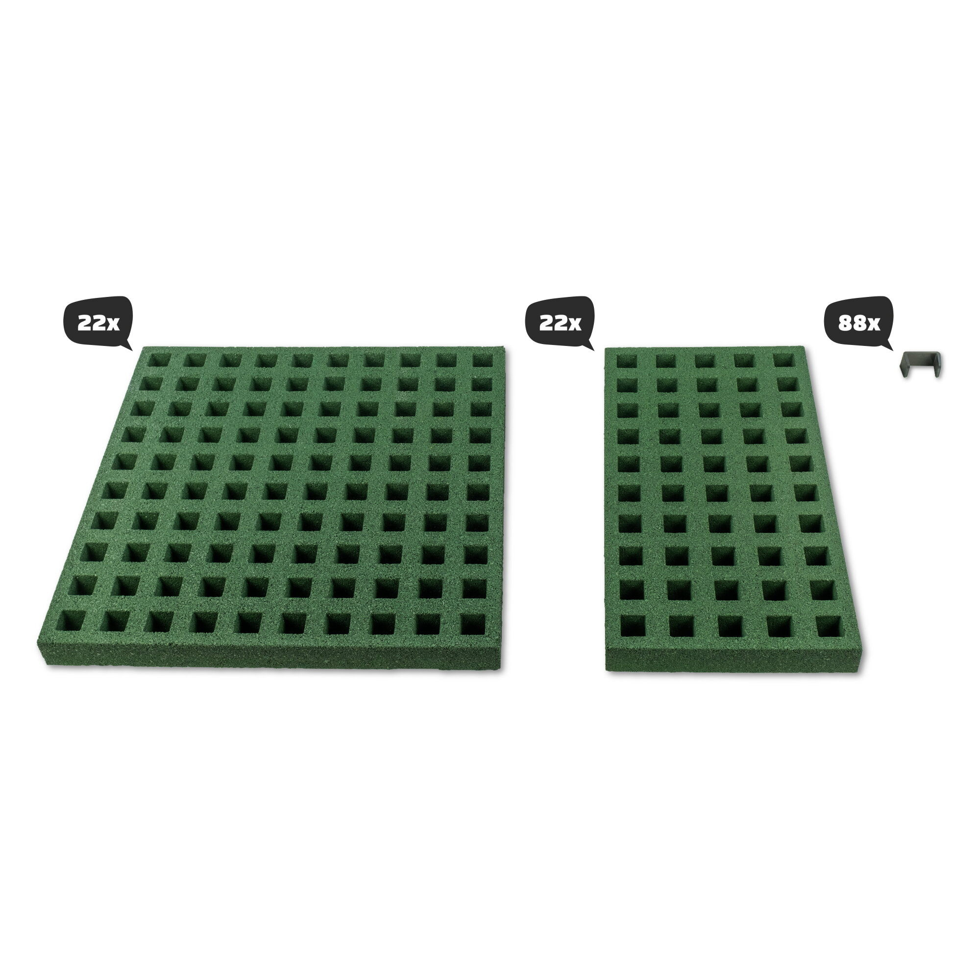 EXIT Freezone Trampolin Sicherheitsplatten 305 x 519 cm