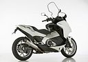Vorschaubild Shark Performance SLIP-ON Titan silber SRC 4 für HONDA Integra 750,NC750S,NC750X EURO4 EURO5 EURO5+