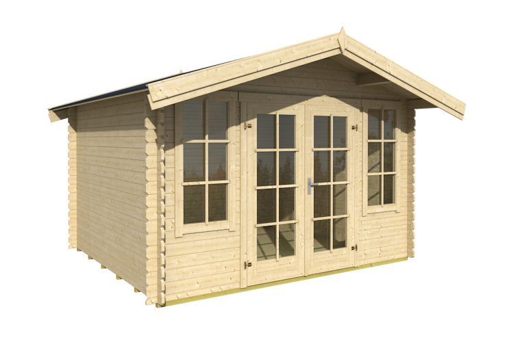 Gartenhaus 284 - 28 mm