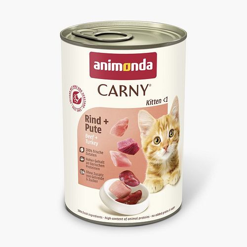 animonda Carny Kitten 400g Dose Katzennassfutter