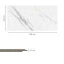 Vorschaubild Revét Vinyl Wandfliese Marble Hochglanz 60 x 30 cm