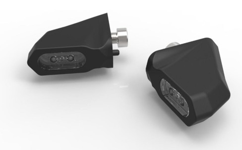 MOTOISM LED Blinker "Spring Short" mit Positionslicht