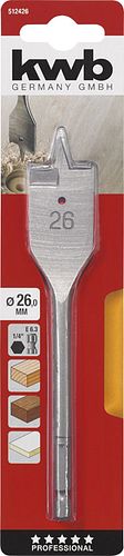 kwb Profi Flachfräsbohrer 26 mm SB 512426