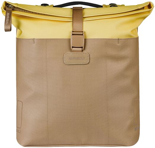 Basil Vive Doppeltasche beige / gelb