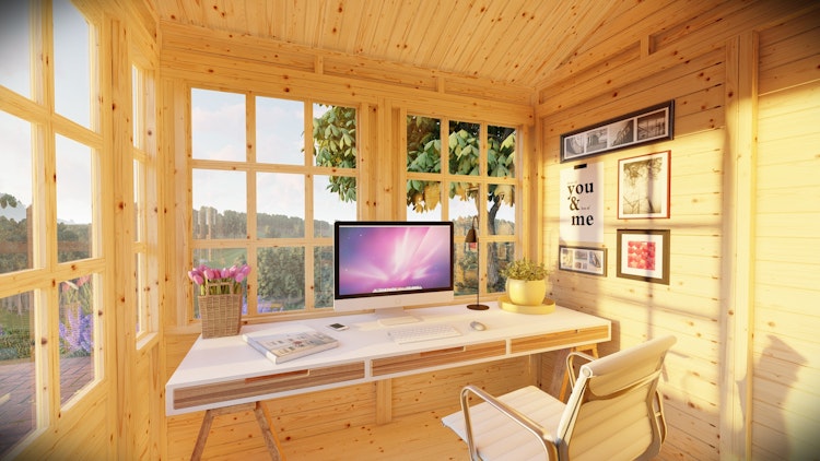 Bertilo Gartenhaus Teahouse - 19 mm