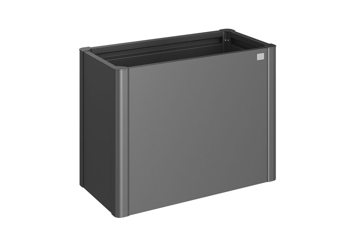 Biohort Pflanzbeet Belvedere B 102 x T 53 cm (Gr. 100) 77 cm (MAXI) dunkelgrau-metallic