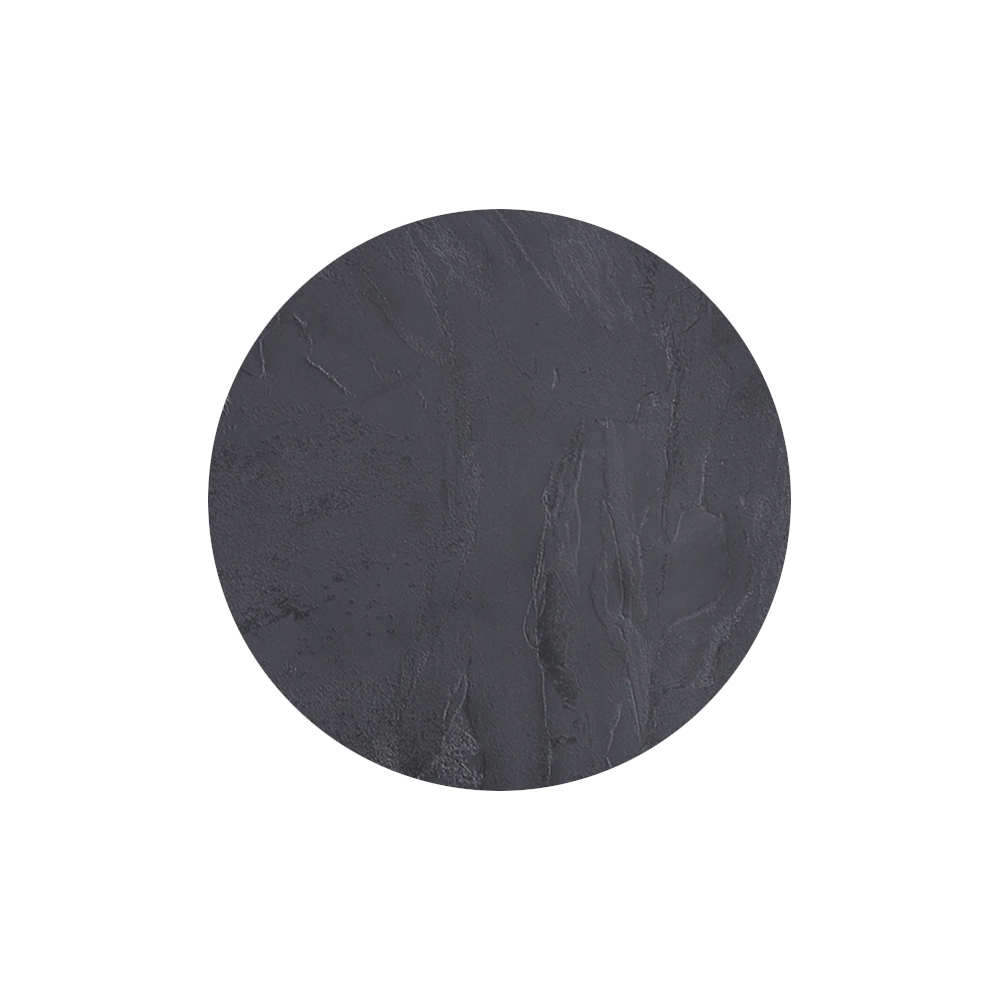 Diamond Garden Tischplatte SAN MARINO Ø 120 cm, 13 mm Stone HPL Anthrazit