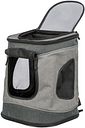 Vorschaubild TRIXIE Rucksack Timon, 34 × 44 × 30 cm, schwarz/grau