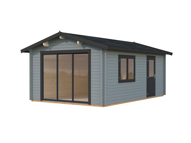 Palmako Gartenhaus Irene 19,0 m² - 44 mm Slide