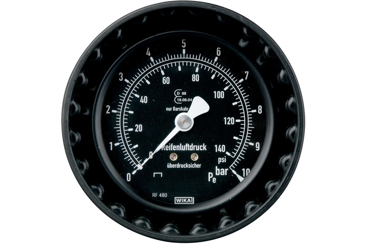 Metabo Manometer Ø 80 mm mit Schutzkappe