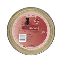 catz finefood Fillets in Jelly 85 Gramm Schale Katzennassfutter