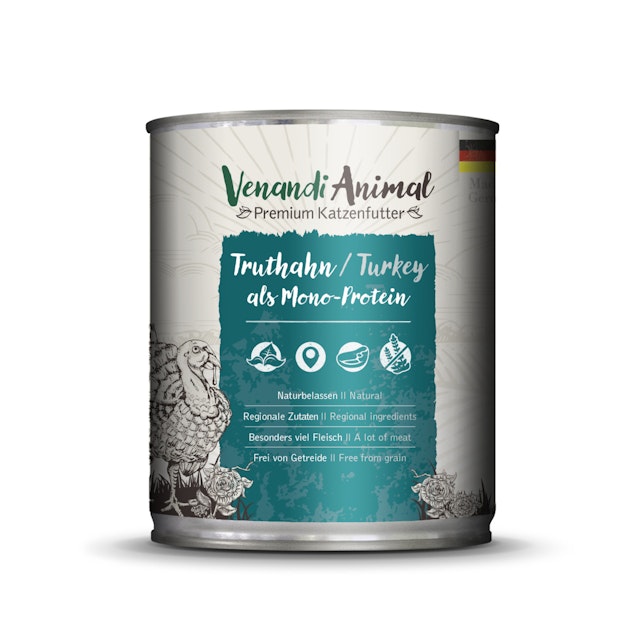 Venandi Animal Monoprotein 800g KatzennassfutterVorschaubild