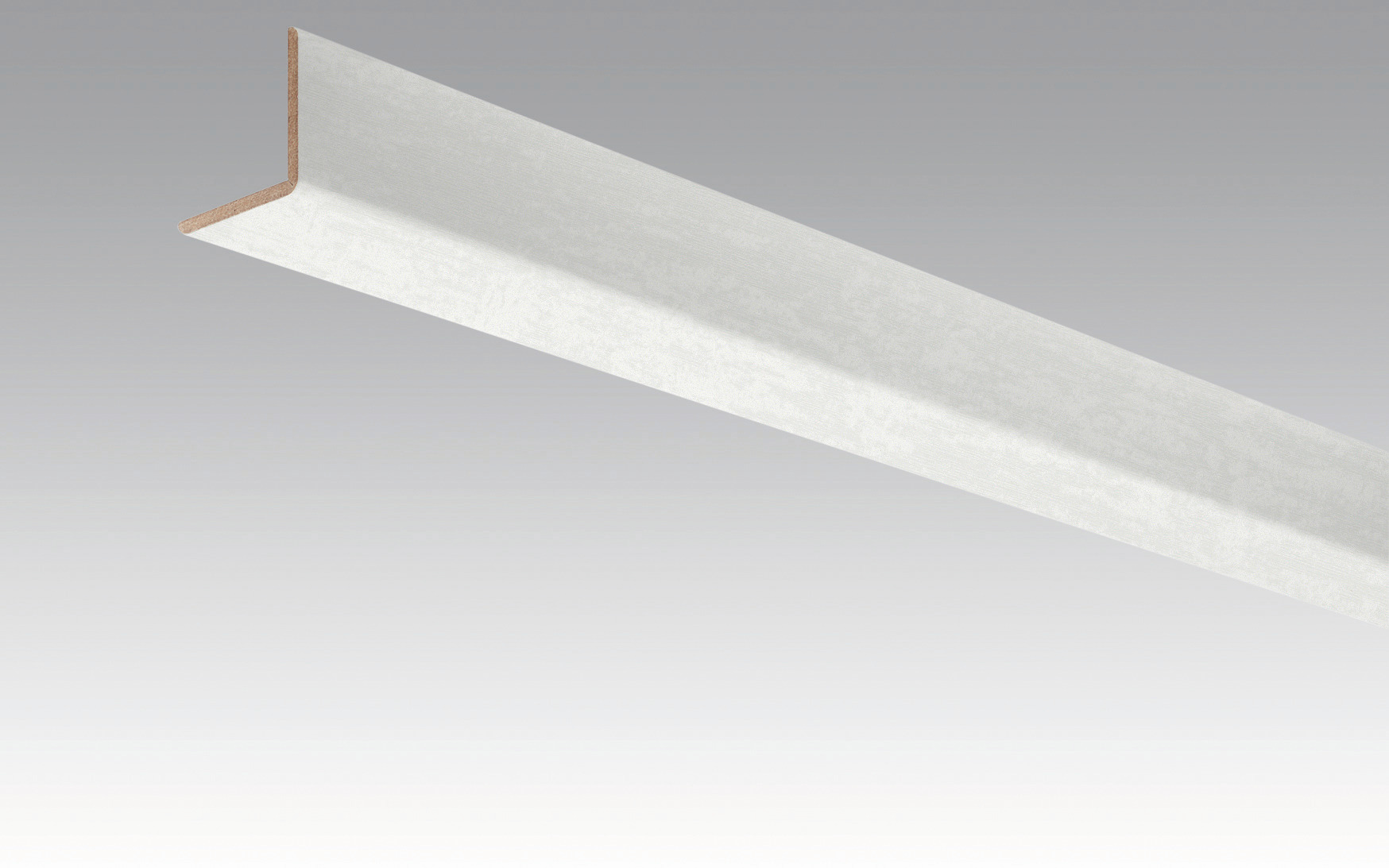 RESTPOSTEN SALE MEISTER Winkelleiste 33/33 mm Vintage Weiß 4091 - 2380 mm