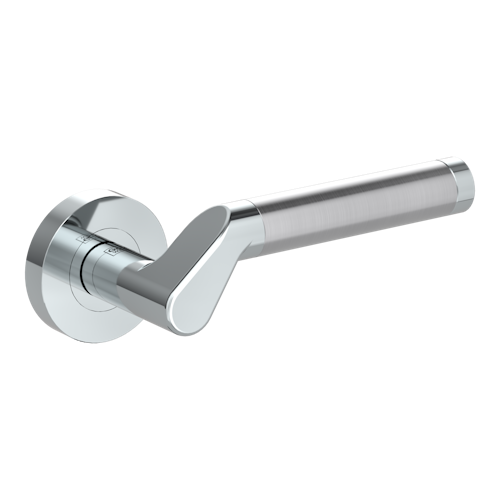 Griffwerk Türgriff CORINNA Schraubrosette  - Chrom/Edelstahl - AUSLAUFARTIKEL