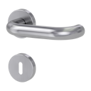 Vorschaubild Griffwerk Türgriff ALESSIA K3 Klippgarnitur- Edelstahl matt
