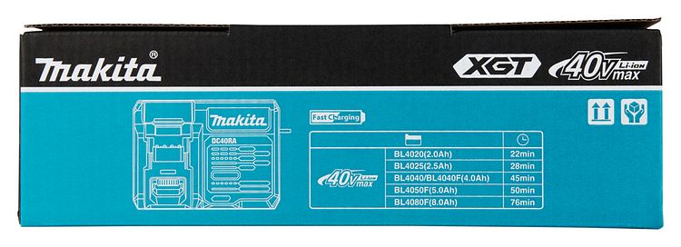 Makita Akku Power Source Kit XGT 2 x 4,0 Ah, XGT 40 V max 1916Y1-1