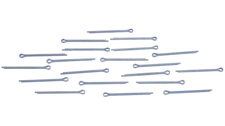 Dresselhaus Splint 2, 5 x 40 mm, Abgabe nur in Packung zu 20 Stück, Preis per Packung, Splint Stahl