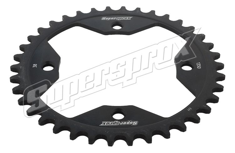 Supersprox Stahl-Kettenrad 520 38Z (Schwarz)