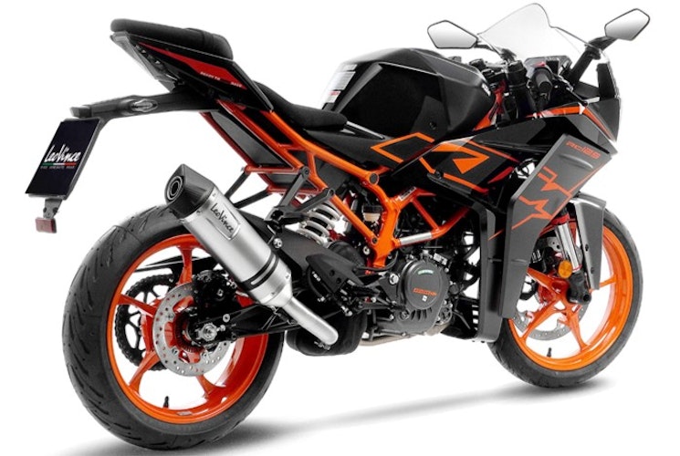LeoVince SLIP-ON Edelstahl SBK LV ONE EVO für KTM RC 125/390