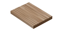 Handmuster OSMO Terrassendiele Thermoholz Esche - geschroppt für SenoFixZubehörbild