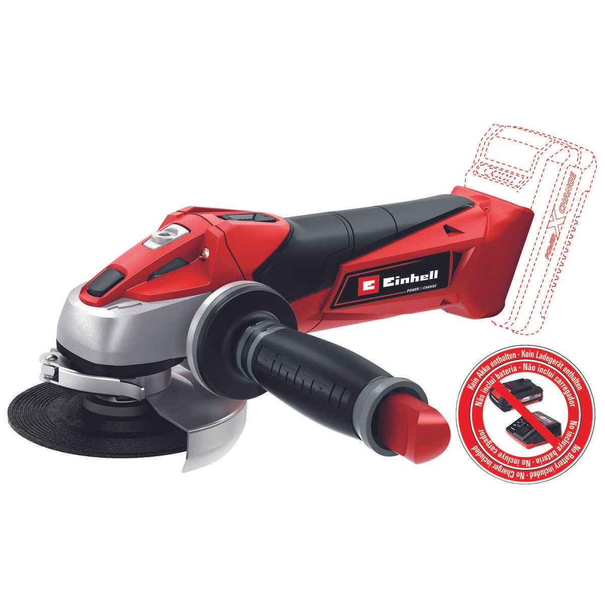 Einhell Akku-Winkelschleifer TE-AG 18/115 Li-Solo 4431110