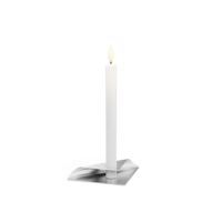 höfats Kerzenhalter SQUARE CANDLE silber