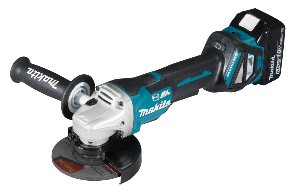 Makita Akku-Winkelschleifer DGA517RTJ