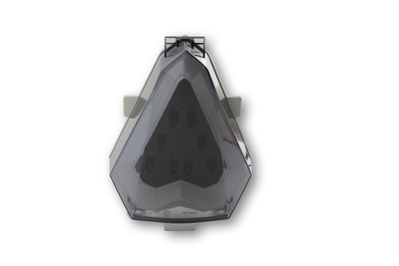 HIGHSIDER smart LED Rücklicht Schwarz Yamaha Style, E-geprüft (1Stck)