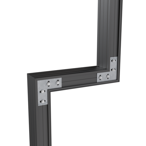 StructurAL Winkelverbinder (flach) (Packung mit 10 Stück) 90° 