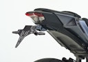Vorschaubild PROTECH V-SHAPE Kennzeichenhalter Alu & Stahl Schwarz für YAMAHA MT-09 / SP, MT-09 Automatik (Y-AMT)