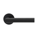 Vorschaubild Griffwerk LUCIA PROFESSIONAL PVD+ Schraubtechnik GK3 Rosetten rund OS Graphitschwarz PVD+