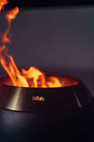 höfats MOON 45 Feuerschale mit hohem Fuß