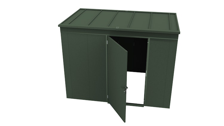 Weka Metall-Gerätehaus Gary 1-9