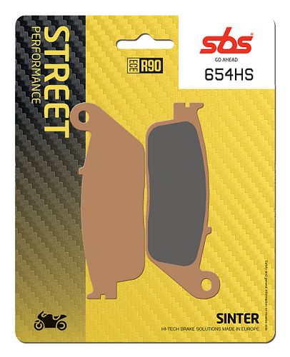 SBS Bremsbelag 654HS Street Sinter