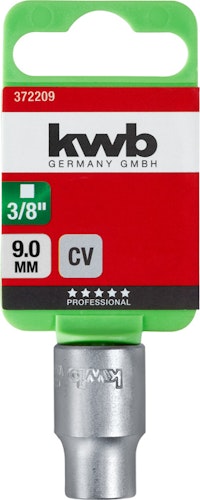 kwb Steckschl-Eins 3/8" x  9 mm SB 372209