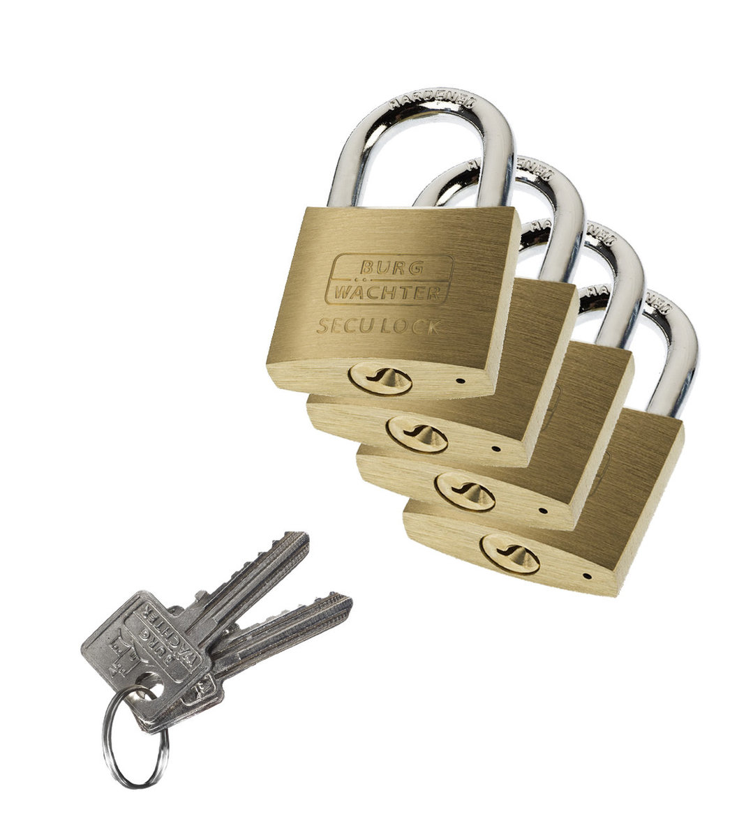 Burg Wächter Zylinder-Vorhangschloss QUADRO 405 30 SB
