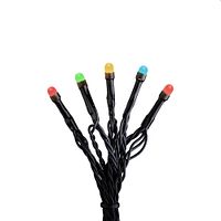 Konstsmide Weihnachtsbeleuchtung  Micro LED Lichterkette 120 Dioden schwarzes Kabel
