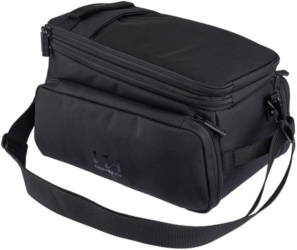 CONTEC Gepäckträgertasche Via Explorer schwarz MIK 2.0