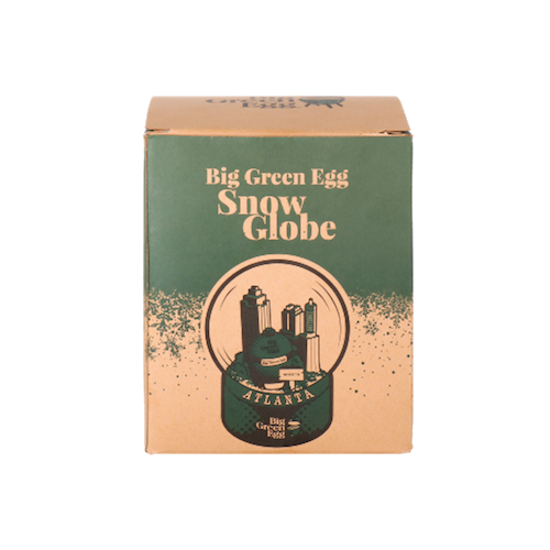 Big Green Egg Schneekugel Atlanta